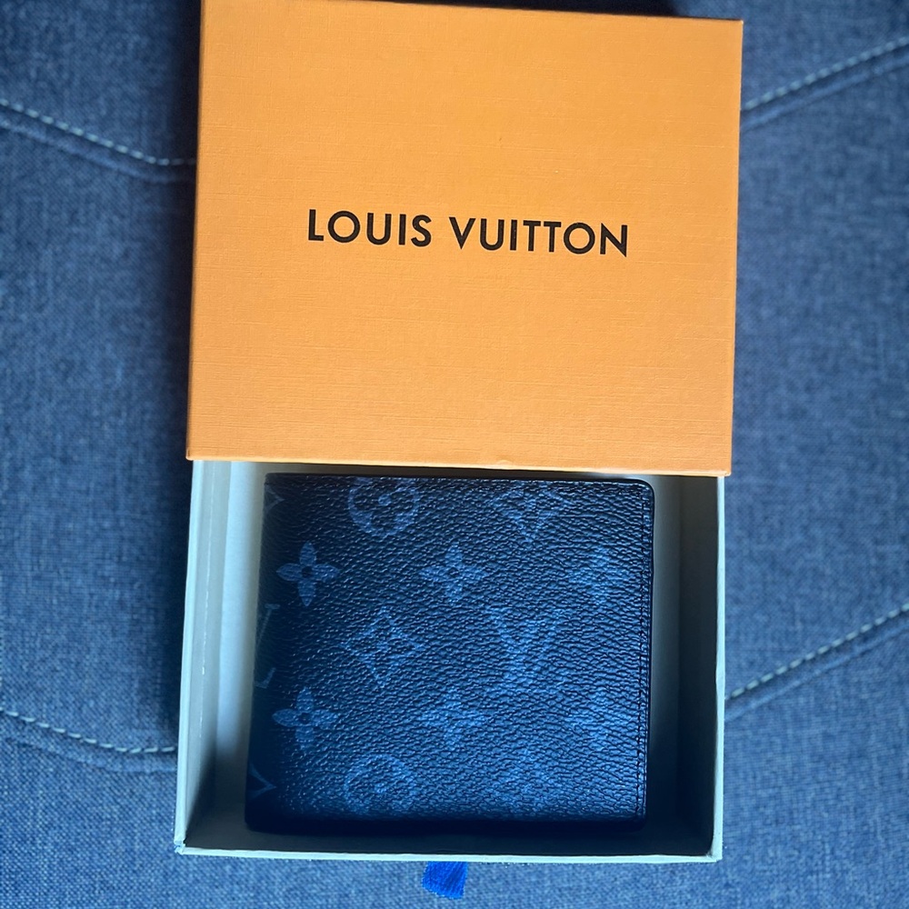Louis Vuitton Monogram Black Wallet